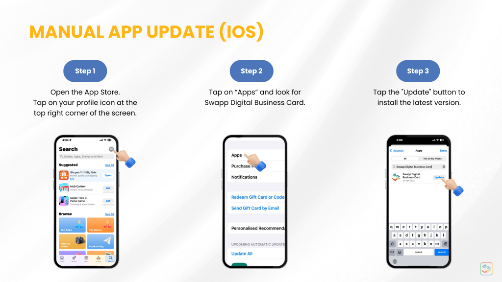 How To Update The App (IOS)